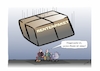 Cartoon: Rentenpaket (small) by Bernd Eisert tagged rente,paket,finanzen,generation,reform,bürger,jugend