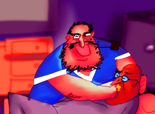 Cartoon: MAD TIME (medium) by beef tagged cartoon