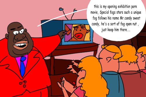 Cartoon: bogges man (medium) by MUSAWI tagged cartoon