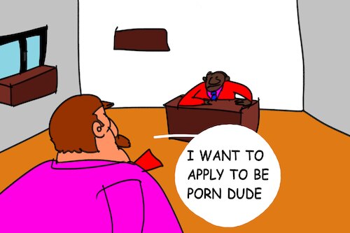 Cartoon: bogges man (medium) by MUSAWI tagged cartoon