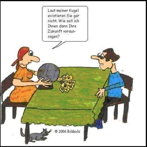 Cartoon: Die Wahrsagerin 1 (medium) by Kritzelspacko78 tagged wahrsagerin,katze,kugel,rummelplatz,kirmes,zirkus,jahrmarkt,esoterik,scheinreligion,betrug,scharlatanerie,mann,frau,gesellschaft