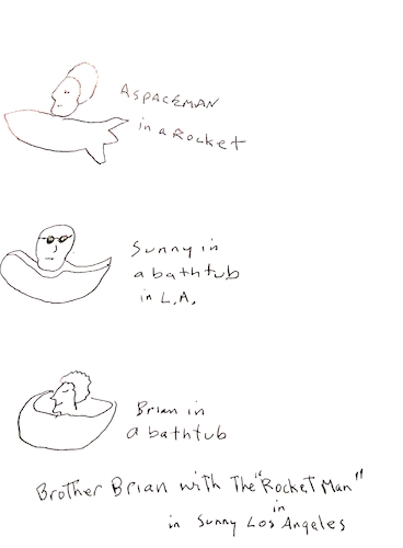 Cartoon: Trippin in L.A. (medium) by Vandavis tagged cosmic,cartoon,comic