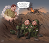 Cartoon: Ghost of the Past (small) by Cyberwolf tagged russia,ukraine,war,northkorea,kimjungun,dictatorship,putin,stalin,ghost,authoritarianism