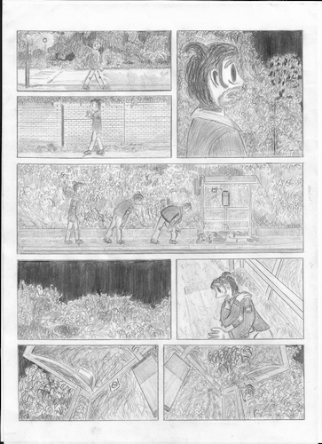 Cartoon: Grapevine - Illustrated (medium) by Grettoonist tagged grapevine,comic,art,abstract,surreal,death,homelessness,nighttime,angel,dance