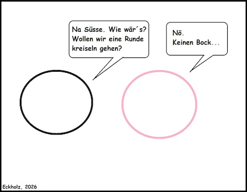 Cartoon: Anmache... (medium) by Pummel tagged kreis,anmache,kreiseln,sprache