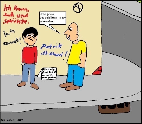 Cartoon: Missverständnis... (medium) by Pummel tagged missverständnis,männer,dienstleistung,gesellschaft,angst