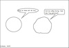Cartoon: Gekreiselt... (small) by Pummel tagged kreise,sprache,kreiseln
