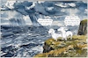 Cartoon: Cliffs of Moher II (small) by ChrisHolt tagged wahlen,dackelsicht
