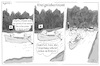 Cartoon: Ereignishorizont (small) by ChrisHolt tagged verhandlungsposition,dackelsicht