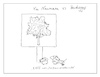 Cartoon: Existenz (small) by ChrisHolt tagged philosophie,dackelsicht