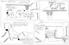 Cartoon: Gourmets (small) by ChrisHolt tagged haute,cuisine