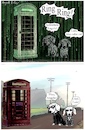 Cartoon: Rabbit Hole (small) by ChrisHolt tagged matrix,dackelsicht