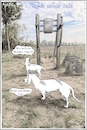Cartoon: Ready-made (small) by ChrisHolt tagged kunst,dackelsicht