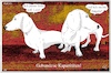 Cartoon: Schaut nach vorne (small) by ChrisHolt tagged wahlen,dackelsicht
