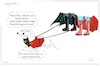 Cartoon: Superhelden (small) by ChrisHolt tagged arbeitsmarkt