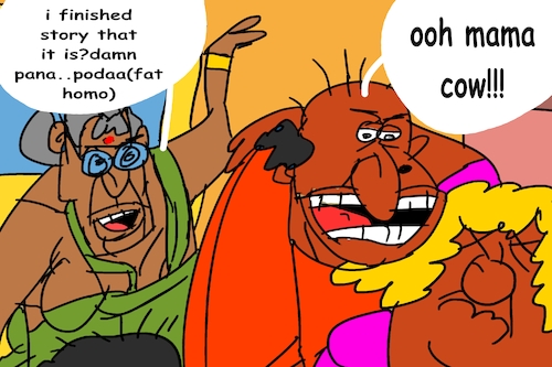 Cartoon: FAT ISSUE (medium) by shift tagged cartoon