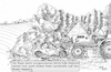 Cartoon: Bauernapping (small) by Kay Weber tagged lifestyle,schlafen,powernapping,bauer,landwirt,unfall,landwirtschaft,traktor