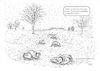 Cartoon: Flockdown (small) by Kay Weber tagged lockdown,schnee,winter,ausnahmezustand,pandemie