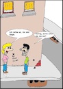 Cartoon: Single... (small) by Kloppi tagged single,mann,frau,junggeselle,liebe,einsamkeit,gesellschaft,hässlich