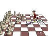 Cartoon: Battle (small) by yaserabohamed tagged chess