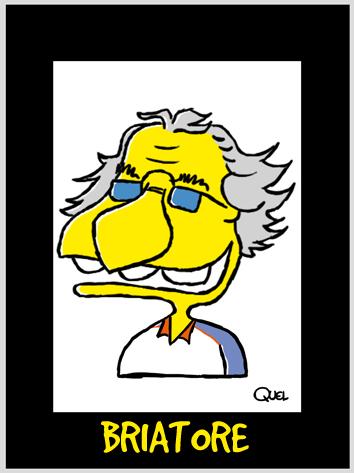 Cartoon: Briatore Caricature (medium) by QUEL tagged briatore,caricature