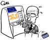 Cartoon: GREEK RESCUE (small) by QUEL tagged greek,rescue