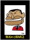 Cartoon: Hugo Chavez Caricature (small) by QUEL tagged hugo,chavez,caricature