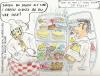 Cartoon: health inspection (small) by VoBo tagged health,food,inspection,essen,ordnungsamt,kontrolle,italiener,restaurant,pizza