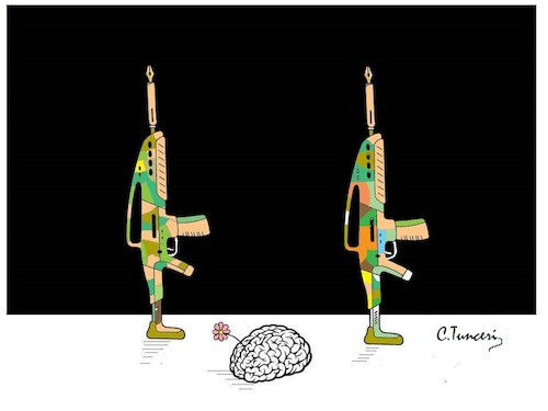 Cartoon: karikatür (medium) by CEMAL TUNCER tagged yorumsuz