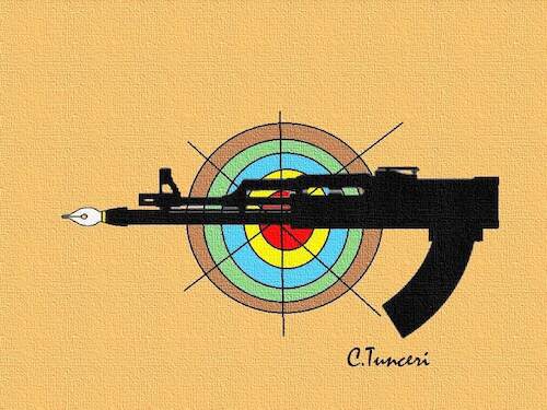 Cartoon: karikatür (medium) by CEMAL TUNCER tagged yorumsuz