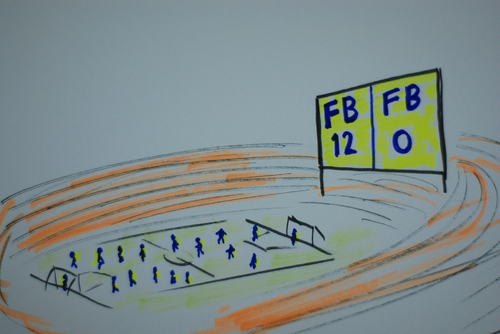 Cartoon: FUTBOL VE SIKE (medium) by MSB tagged futbol