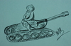 Cartoon: nasreddin hoca (small) by MSB tagged nasreddin,hoca