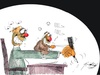 Cartoon: writers (small) by hamad al gayeb tagged writers