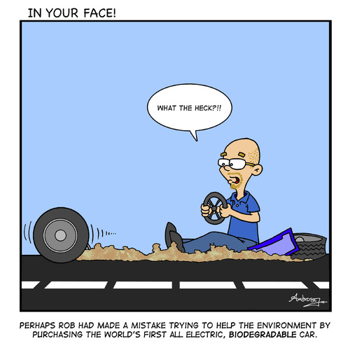 Cartoon: Biodegradable (medium) by Gopher-It Comics tagged ambrose,gopherit