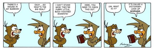 Cartoon: Rodent (medium) by Gopher-It Comics tagged digger,ambrose,gopherit