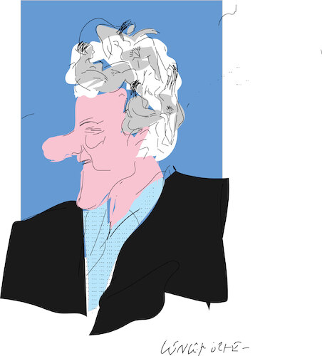 Cartoon: Back to Epstein files (medium) by gungor tagged clinton,in,the,files,clinton,in,the,files