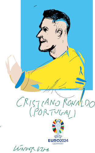 Cartoon: Cristiano Ronaldo (medium) by gungor tagged ronaldo,from,portugal,team,ronaldo,from,portugal,team