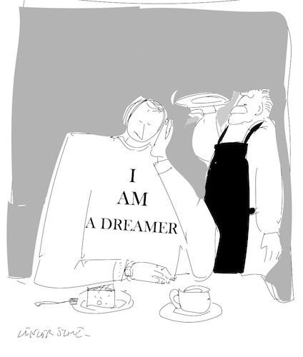 Cartoon: Dreamer (medium) by gungor tagged australia,australia,dreamer,träumer