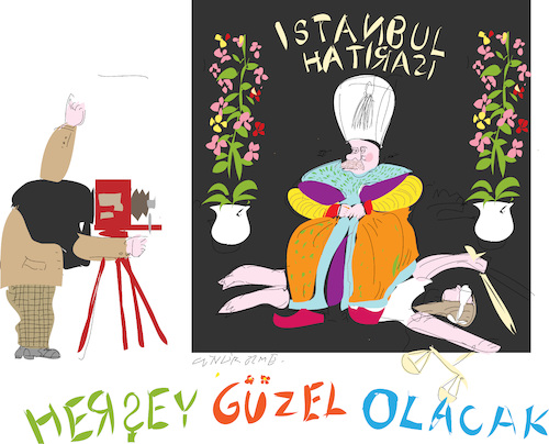 Cartoon: Her sey guzel olacak (medium) by gungor tagged turkey,turkey