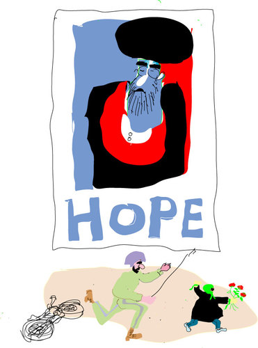 Cartoon: hope (medium) by gungor tagged iran