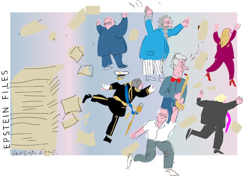 Cartoon: J Epstein files 10 (medium) by gungor tagged epstein,files,is,still,alive,epstein,files,is,still,alive