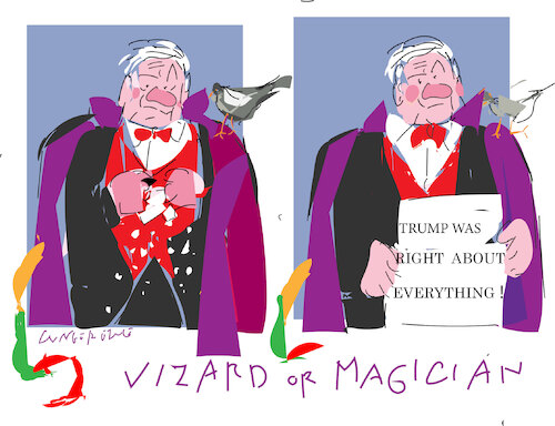 Magician in the politic Magician in the politic
