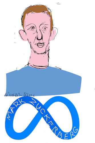 Cartoon: Mark zuckerberg (medium) by gungor tagged digital,world,digital,world