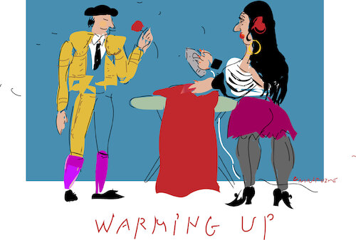 Matador and his wife