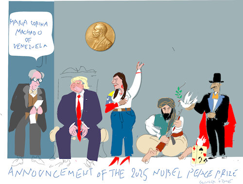 Nobel peace prize 2025