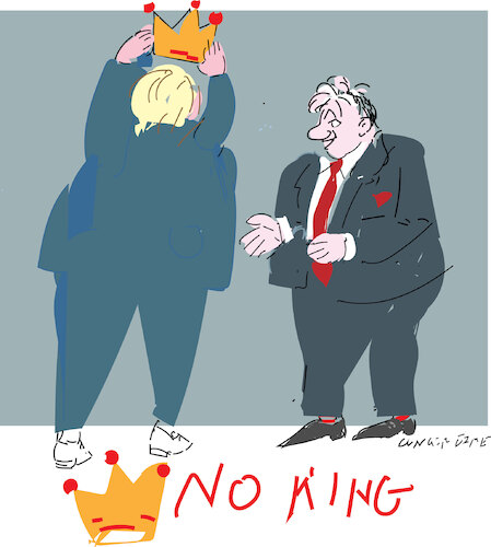 Cartoon: Orban to visit US (medium) by gungor tagged orban,in,white,house,orban,in,white,house