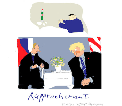 Cartoon: Rapprochement (medium) by gungor tagged usa