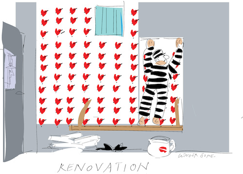 Cartoon: Restoration (medium) by gungor tagged prison,prison