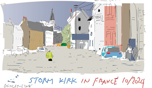 Storm Kirk in Europe