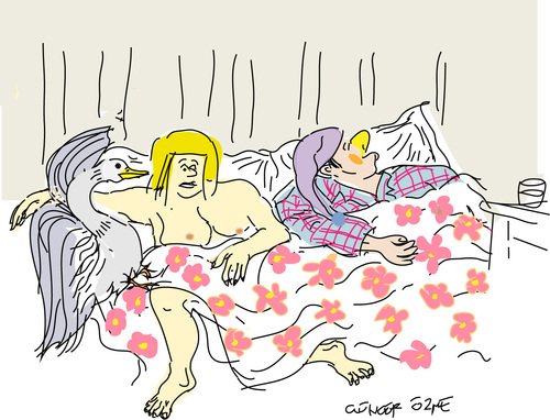 Cartoon: Threesome (medium) by gungor tagged 